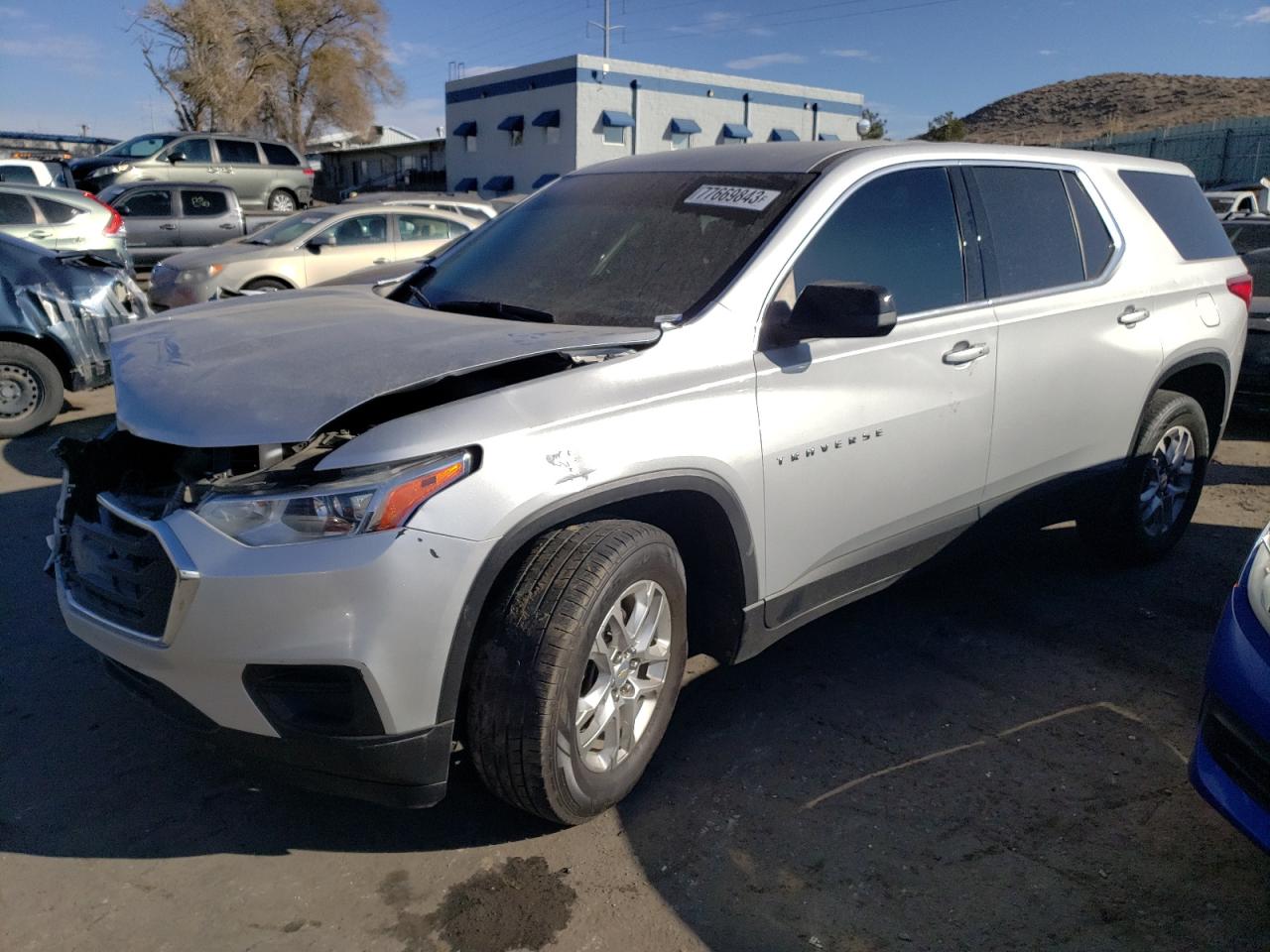Изображение 1 2021 CHEVROLET TRAVERSE LS 2021 с VIN 1GNERFKW4MJ210379
