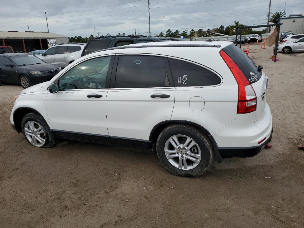 Image 2 of 2011 HONDA CR-V EX 2011 with VIN 3CZRE3H54BG702955
