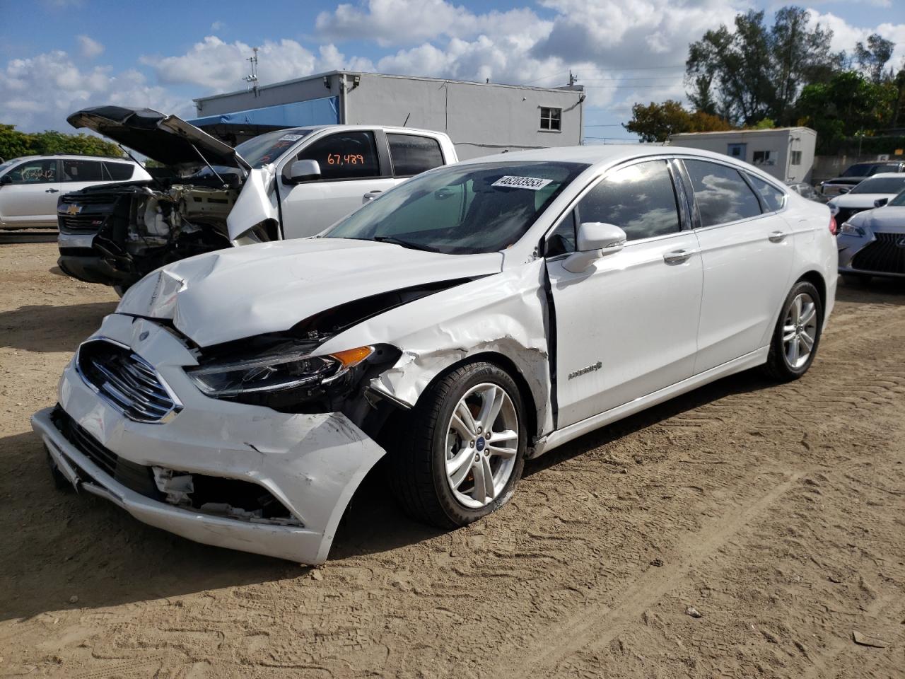 2018 FORD FUSION SE HYBRID 2018 image