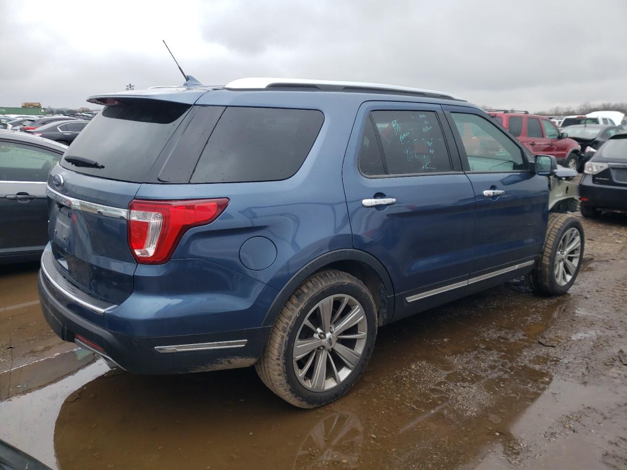 Image 3 of 2019 FORD EXPLORER LIMITED 2019 with VIN 1FM5K7F87KGB12063