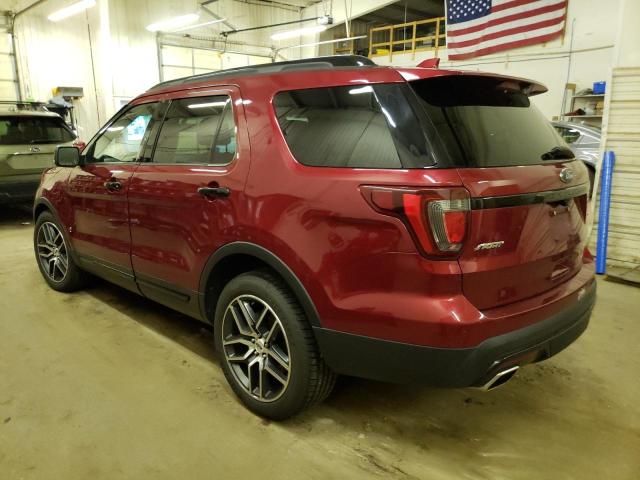 Image 2 of 2016 FORD EXPLORER SPORT 2016 with VIN 1FM5K8GT0GGC12621