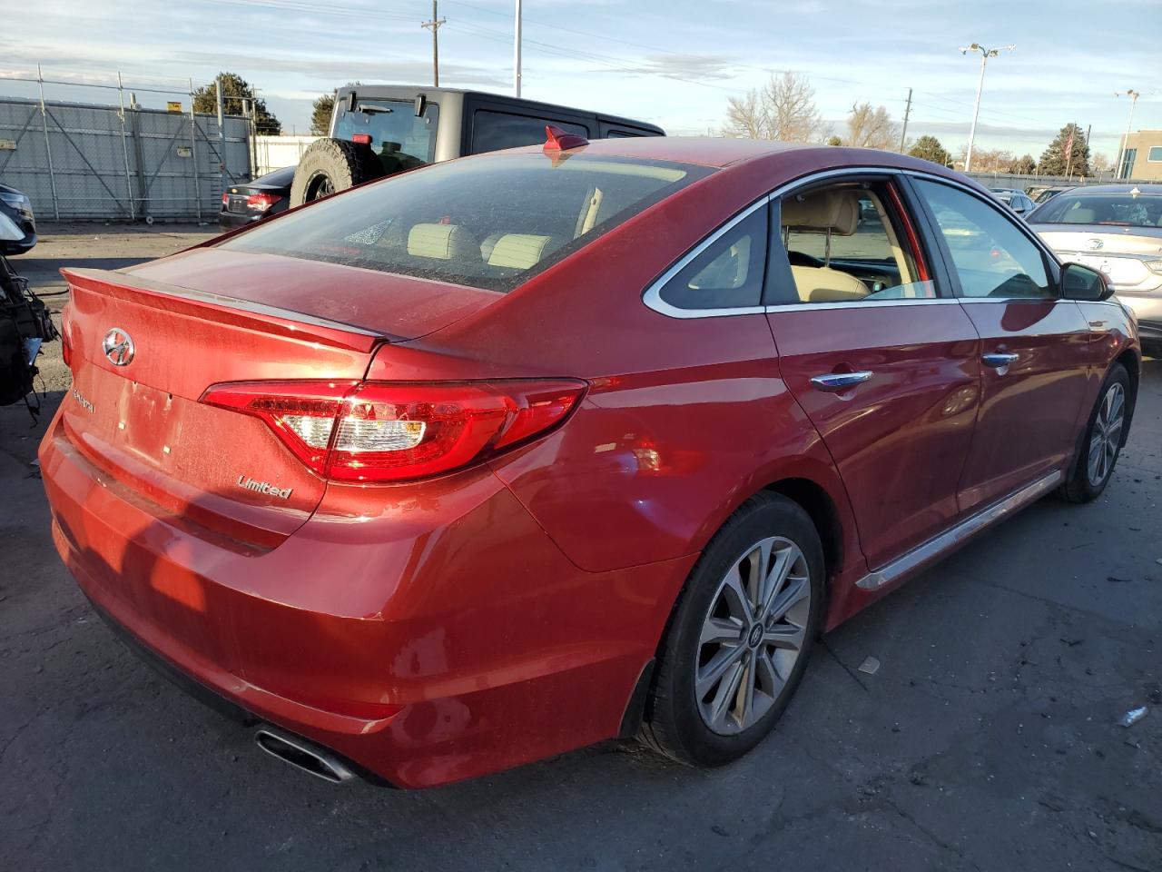 Image 3 of 2017 HYUNDAI SONATA SPORT 2017 with VIN 5NPE34AFXHH570707