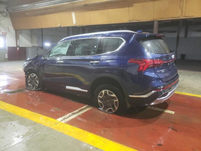 Image 2 of 2023 HYUNDAI SANTA FE BLUE 2023 with VIN 5NMS2DA14PH000479