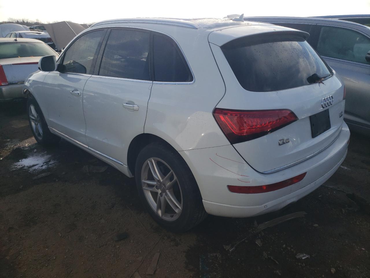 Image 2 of 2017 AUDI Q5 PREMIUM PLUS 2017 with VIN WA1L2AFP2HA047614