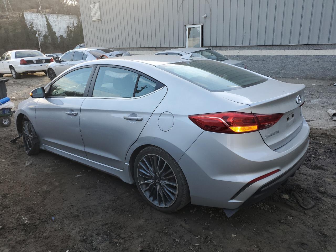 Image 2 of 2018 HYUNDAI ELANTRA SPORT 2018 with VIN KMHD04LB1JU474647