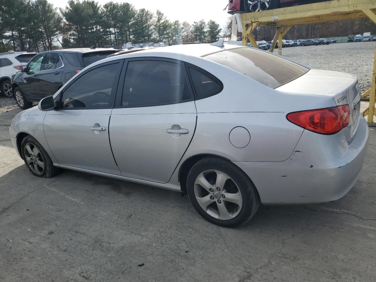 Image 2 of 2010 HYUNDAI ELANTRA BLUE 2010 with VIN KMHDU4AD3AU873052