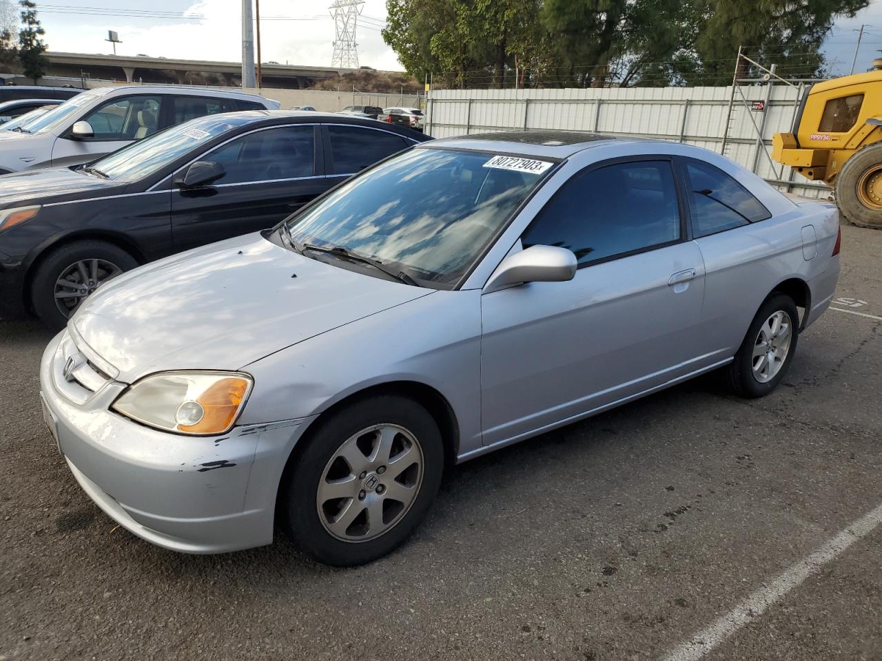 Image 1 of 2003 HONDA CIVIC EX 2003 with VIN 1HGEM22013L072803