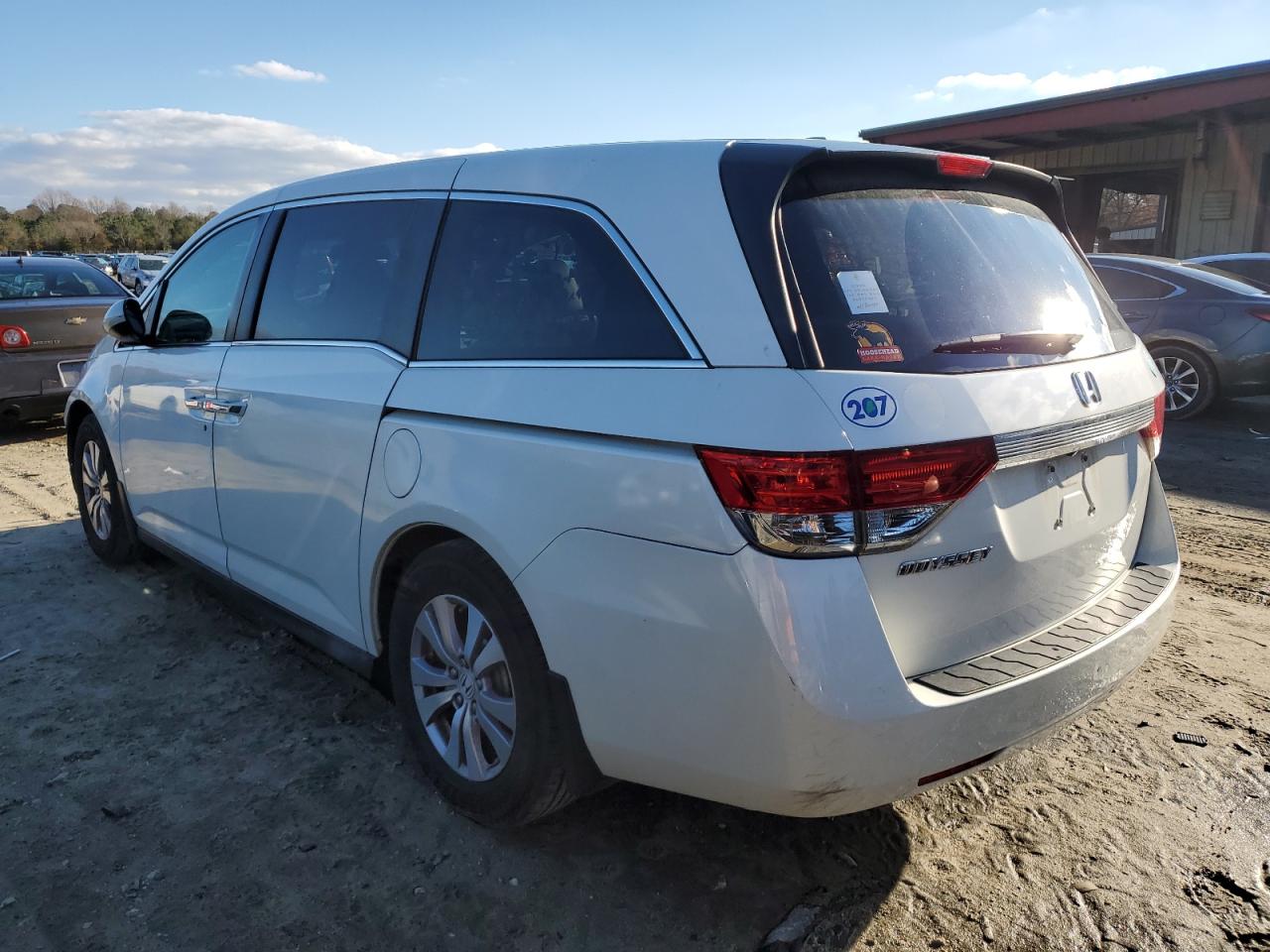 Image 2 of 2014 HONDA ODYSSEY EXL 2014 with VIN 5FNRL5H6XEB131546