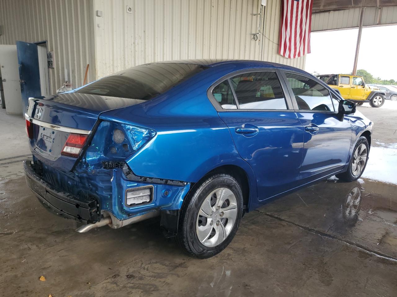 Obraz 3 z 2014 HONDA CIVIC LX 2014 z VIN 19XFB2F57EE066711