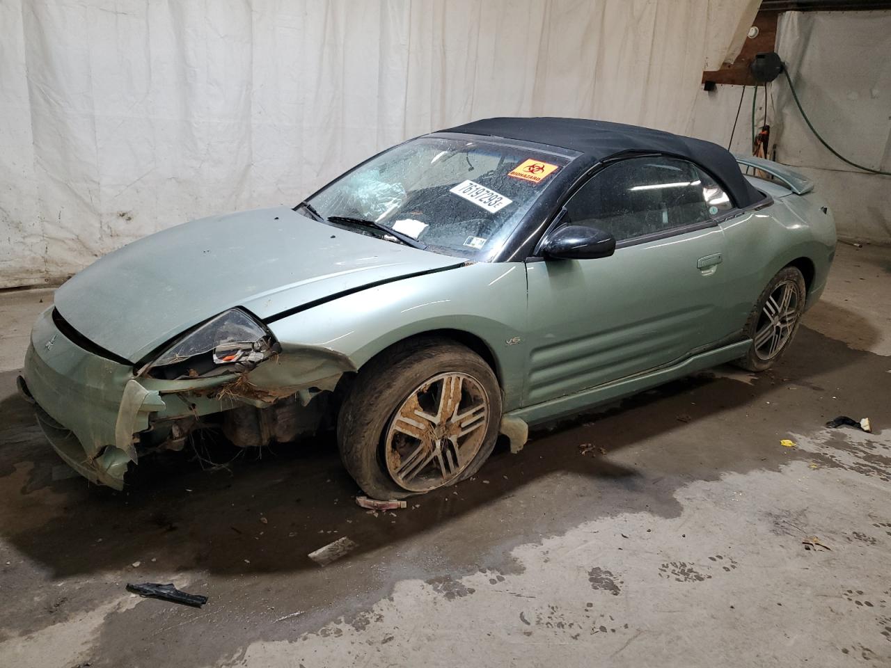 Изображение 1 2003 MITSUBISHI ECLIPSE SPYDER GTS 2003 с VIN 4A3AE75H63E034624