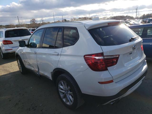 Image 2 of 2016 BMW X3 XDRIVE28I 2016 with VIN 5UXWX9C57G0D73324
