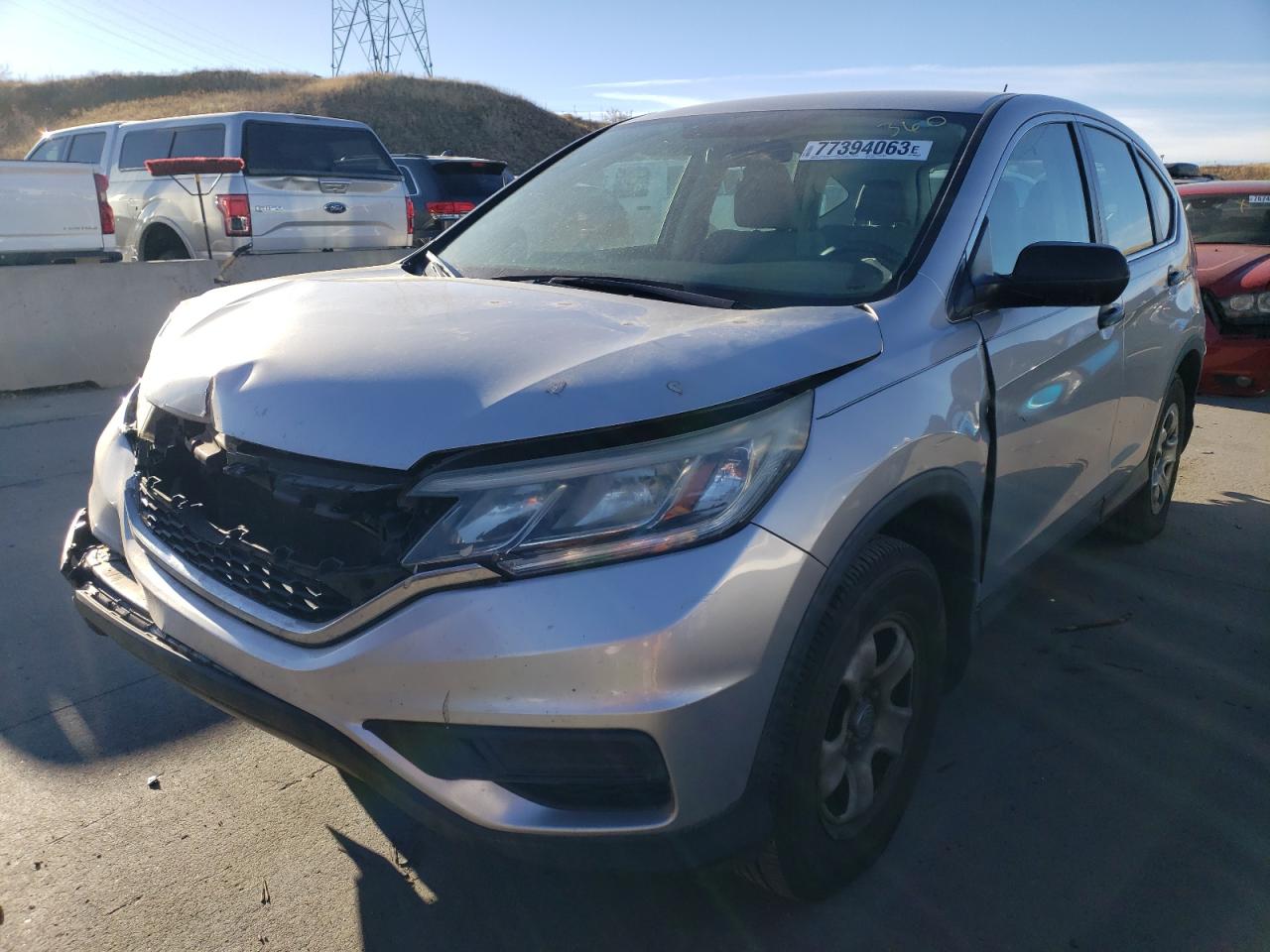 Image 1 of 2015 HONDA CR-V LX 2015 with VIN 2HKRM3H35FH557851
