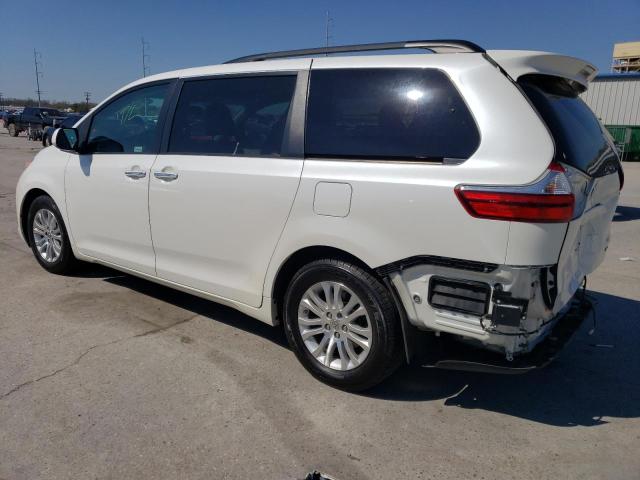 Image 2 of 2016 TOYOTA SIENNA XLE 2016 with VIN 5TDYK3DC6GS706707