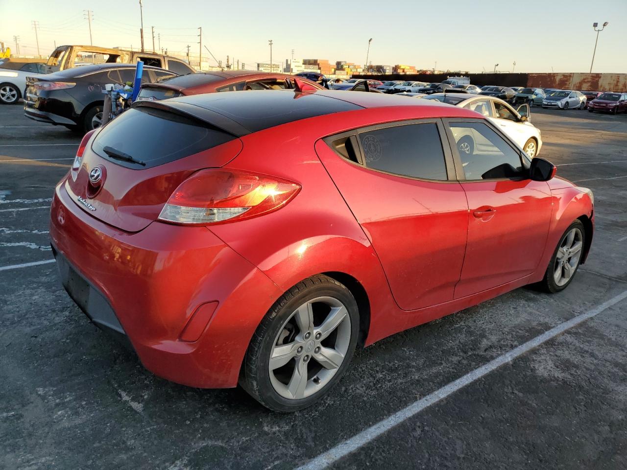 Image 3 of 2012 HYUNDAI VELOSTER  2012 with VIN KMHTC6AD6CU066229