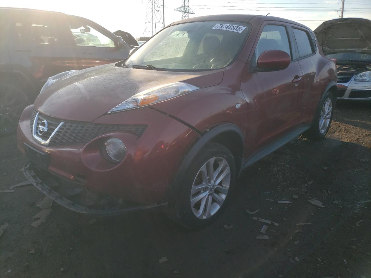 Изображение 1 2011 NISSAN JUKE S 2011 с VIN JN8AF5MV0BT007462