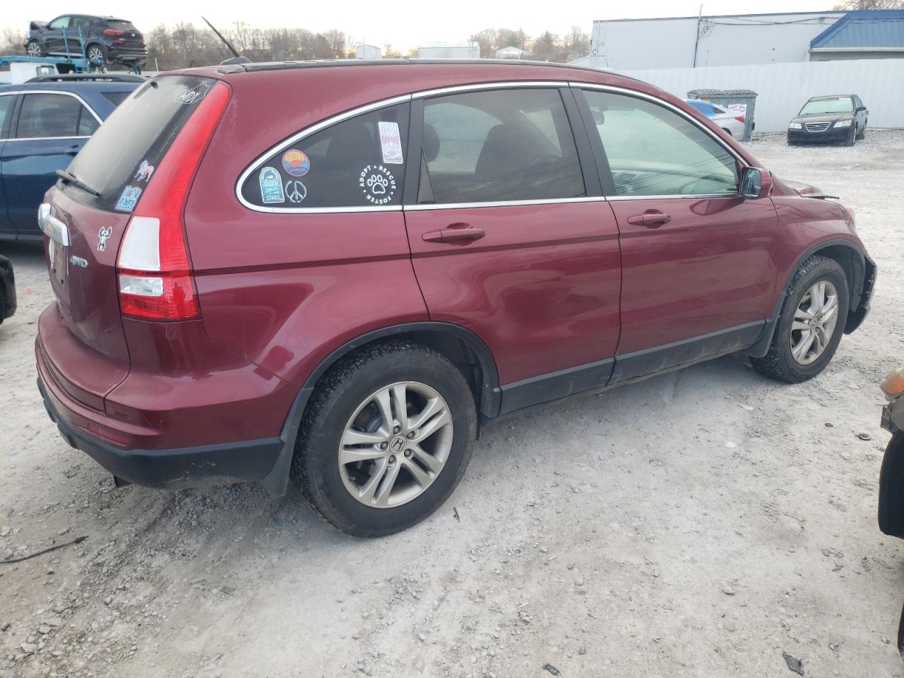 Image 3 of 2010 HONDA CR-V EXL 2010 with VIN 5J6RE4H79AL061620