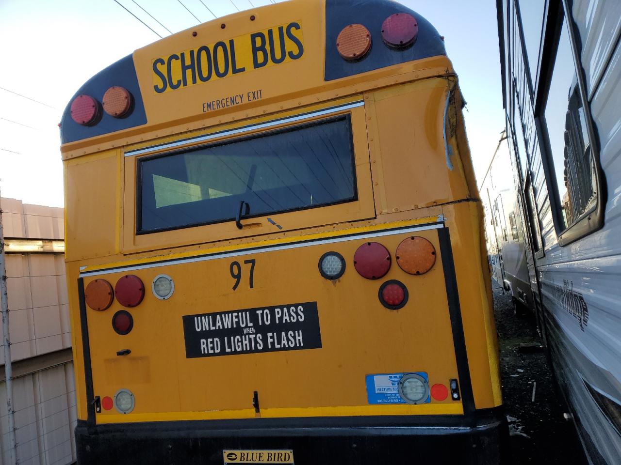 Obraz 3 z 2016 BLUE BIRD SCHOOL BUS / TRANSIT BUS  2016 z VIN 1BABNBPA5GF320839