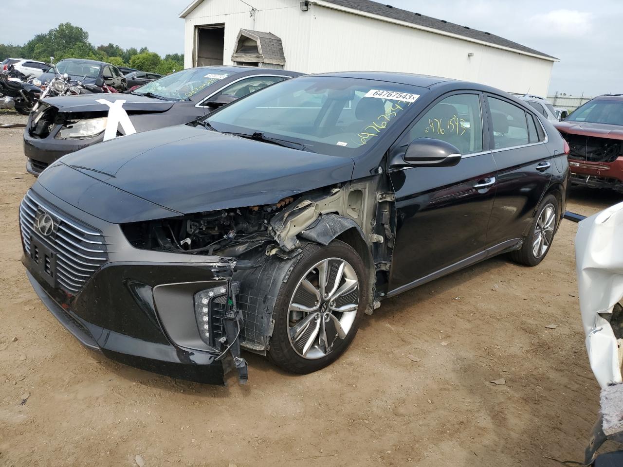 Image 1 of 2018 HYUNDAI IONIQ LIMITED 2018 with VIN KMHC05LCXJU059983