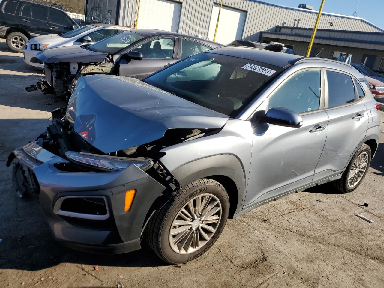 Image 1 of 2018 HYUNDAI KONA SEL 2018 with VIN KM8K22AA6JU133602