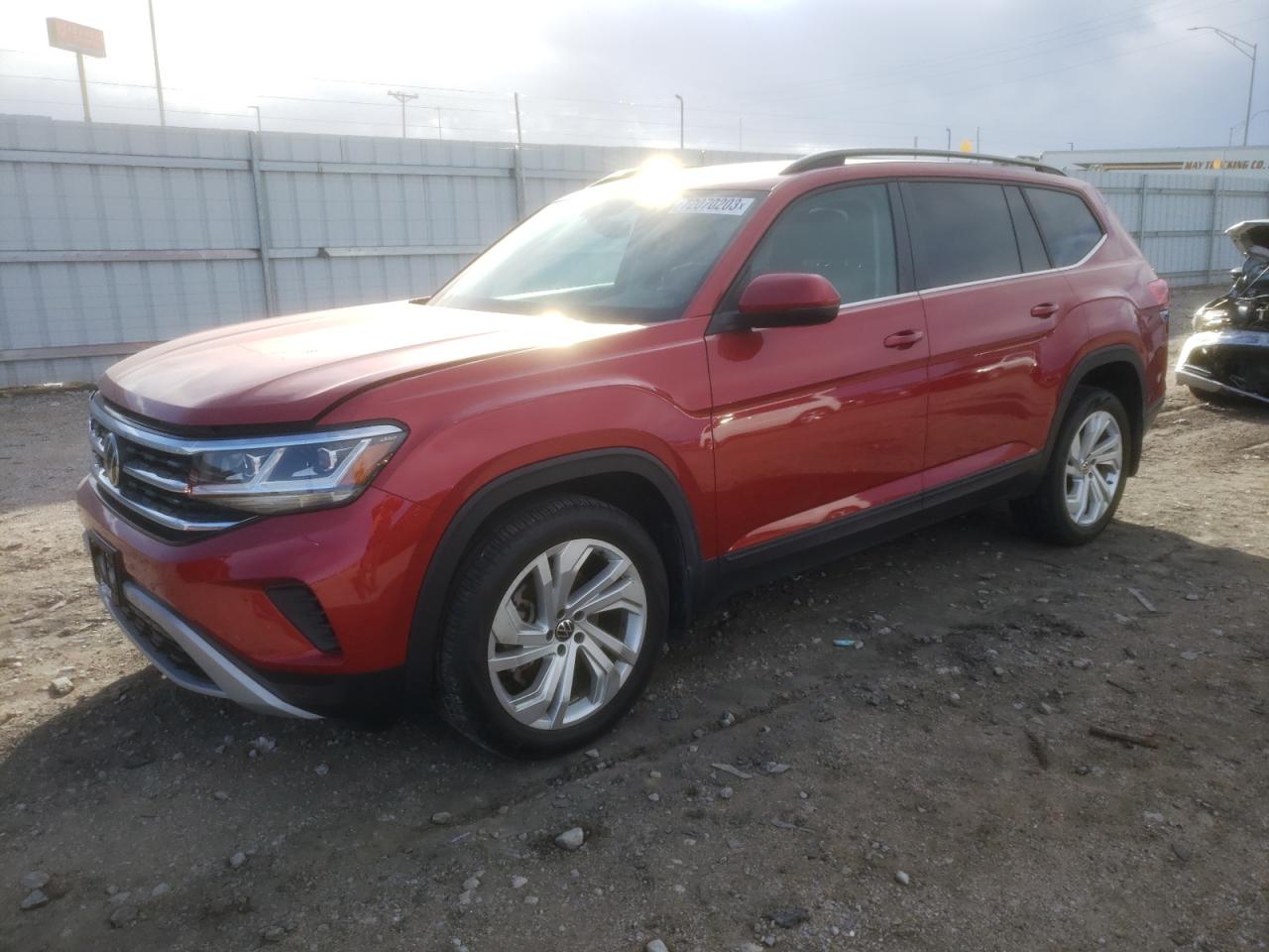 Image 1 of 2021 VOLKSWAGEN ATLAS SE 2021 with VIN 1V2KP2CA0MC529116