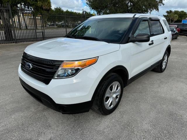 Image 1 of 2015 FORD EXPLORER POLICE INTERCEPTOR 2015 with VIN 1FM5K8AR2FGA47134