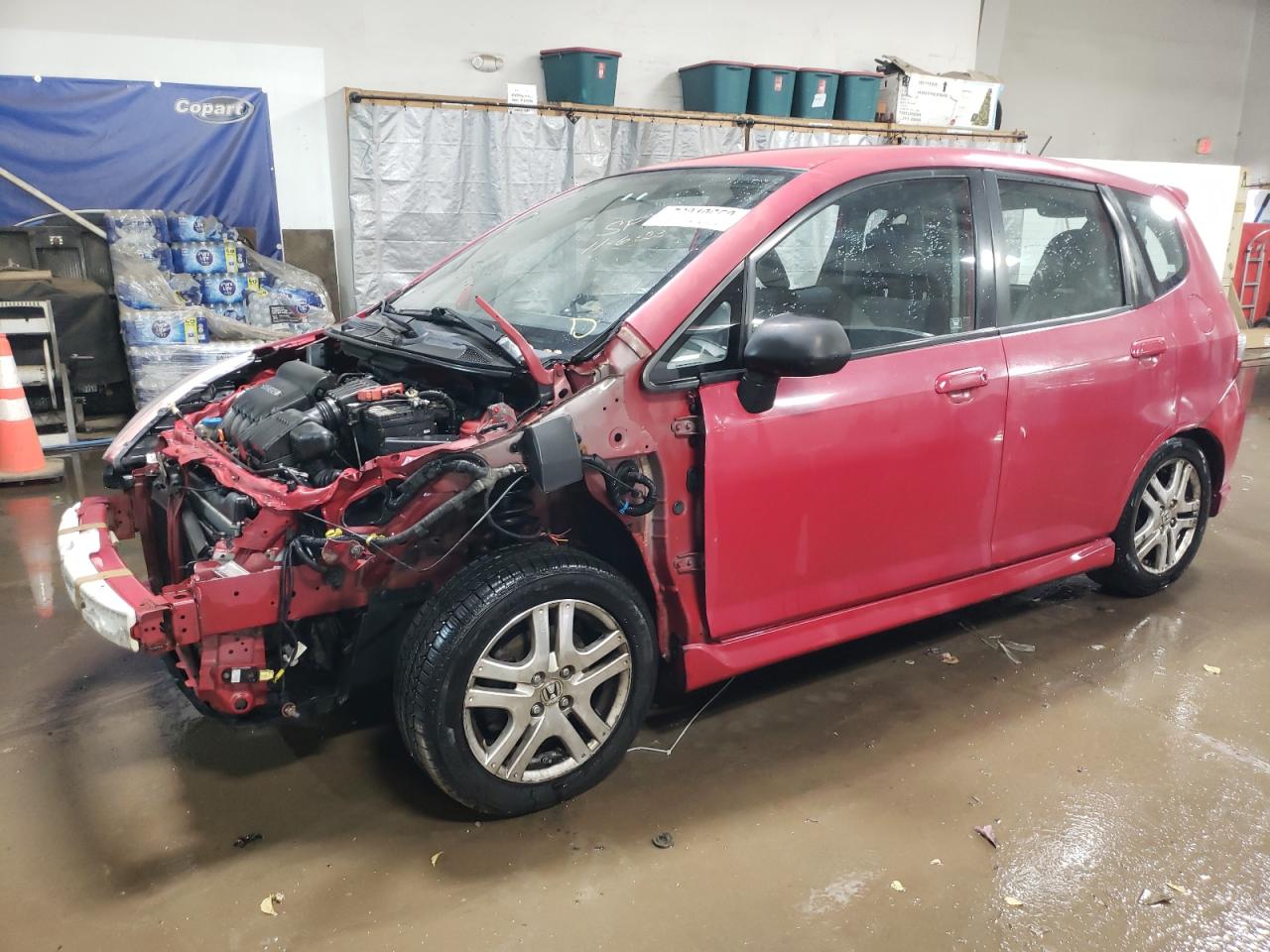 Obraz 1 z 2008 HONDA FIT SPORT 2008 z VIN JHMGD38688S040239