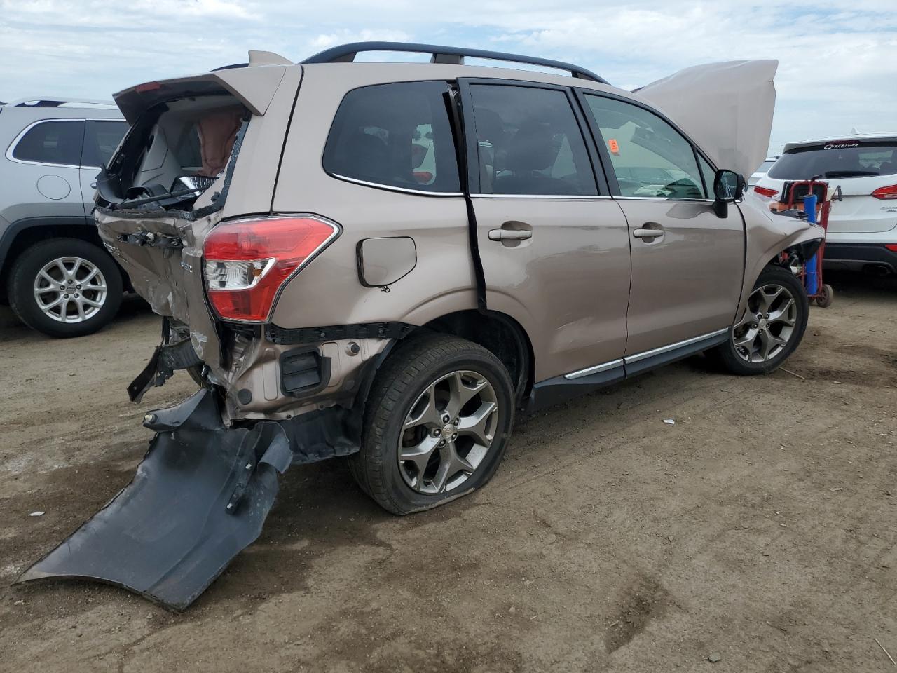 Image 3 of 2016 SUBARU FORESTER 2.5I TOURING 2016 with VIN JF2SJAVC5GH481200
