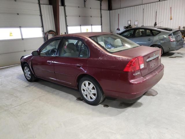 Image 2 of 2003 HONDA CIVIC EX 2003 with VIN 2HGES26713H542239