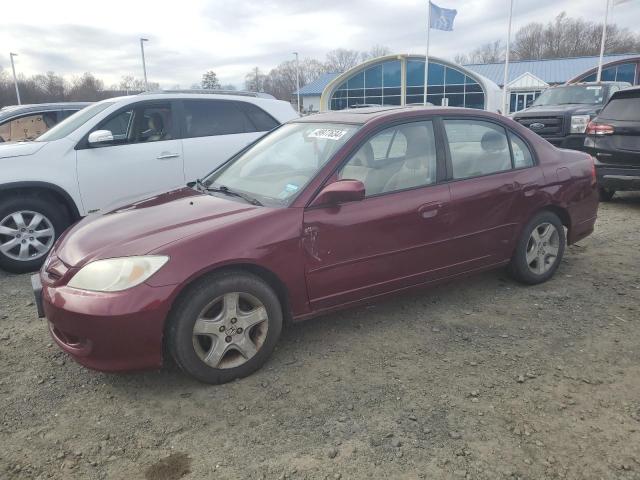 Image 1 of 2004 HONDA CIVIC EX 2004 with VIN 2HGES26704H520153