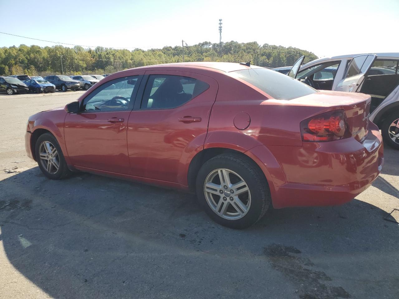 Image 2 of 2012 DODGE AVENGER SXT 2012 with VIN 1C3CDZCB3CN211899