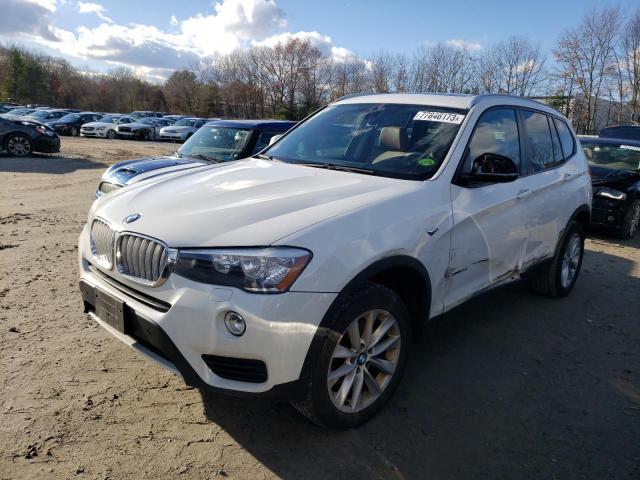 Image 1 of 2016 BMW X3 XDRIVE28I 2016 with VIN 5UXWX9C57G0D73324