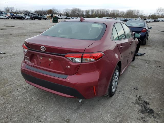 Obraz 3 z 2022 TOYOTA COROLLA LE 2022 z VIN JTDEPMAE6NJ222451