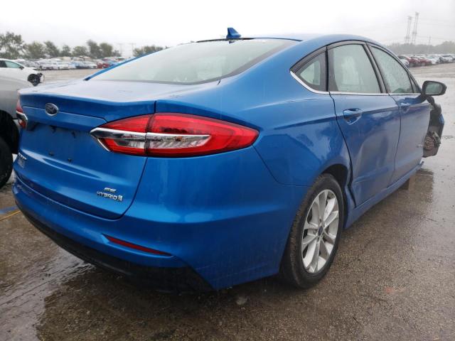 Image 3 of 2019 FORD FUSION SE 2019 with VIN 3FA6P0LU7KR131665