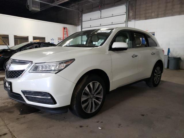 Image 1 of 2015 ACURA MDX TECHNOLOGY 2015 with VIN 5FRYD4H45FB020677