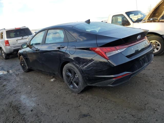 Image 2 of 2021 HYUNDAI ELANTRA BLUE 2021 with VIN KMHLM4AJ0MU011431