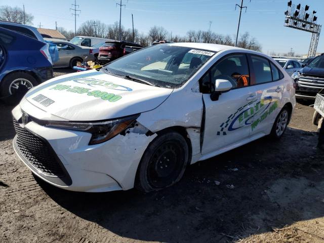 Image 1 of 2021 TOYOTA COROLLA LE 2021 with VIN JTDEPMAE5MJ123036