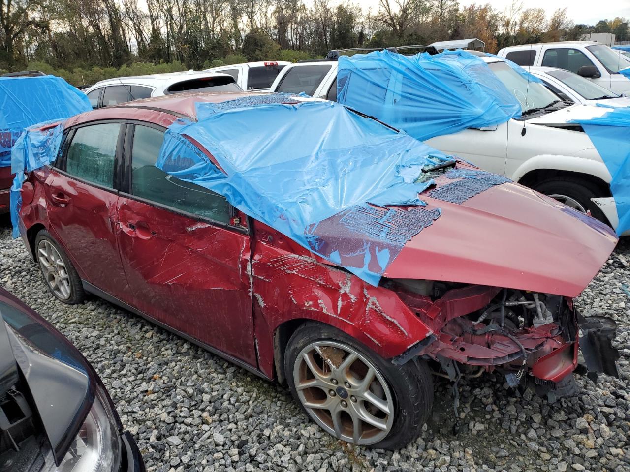 Obraz 2 z 2015 FORD FOCUS SE 2015 z VIN 1FADP3F29FL356726