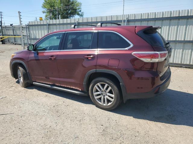 Obraz 2 z 2015 TOYOTA HIGHLANDER LE 2015 z VIN 5TDZARFH1FS009804
