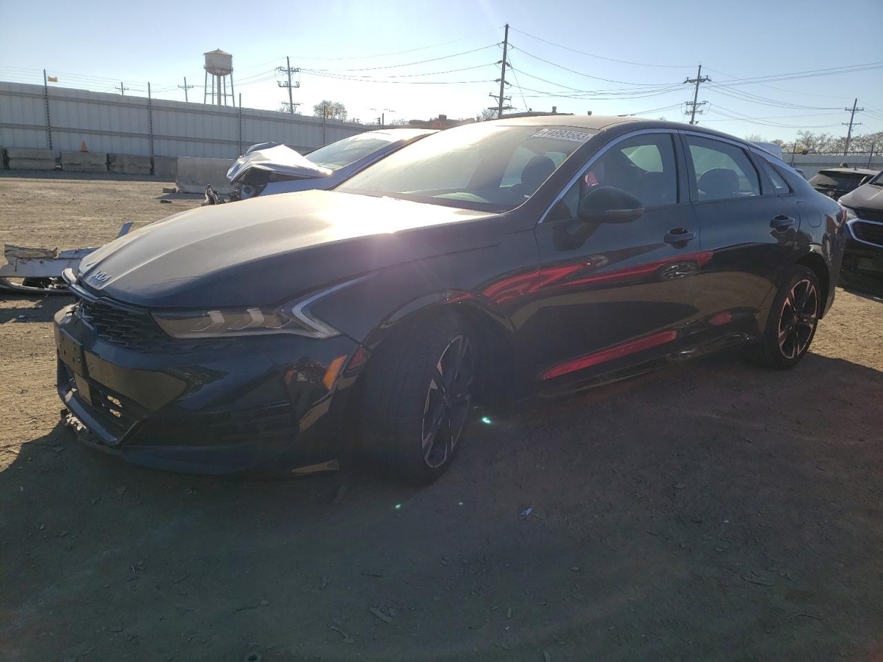 Image 1 of 2023 KIA K5 GT LINE 2023 with VIN 5XXG64J25PG172778