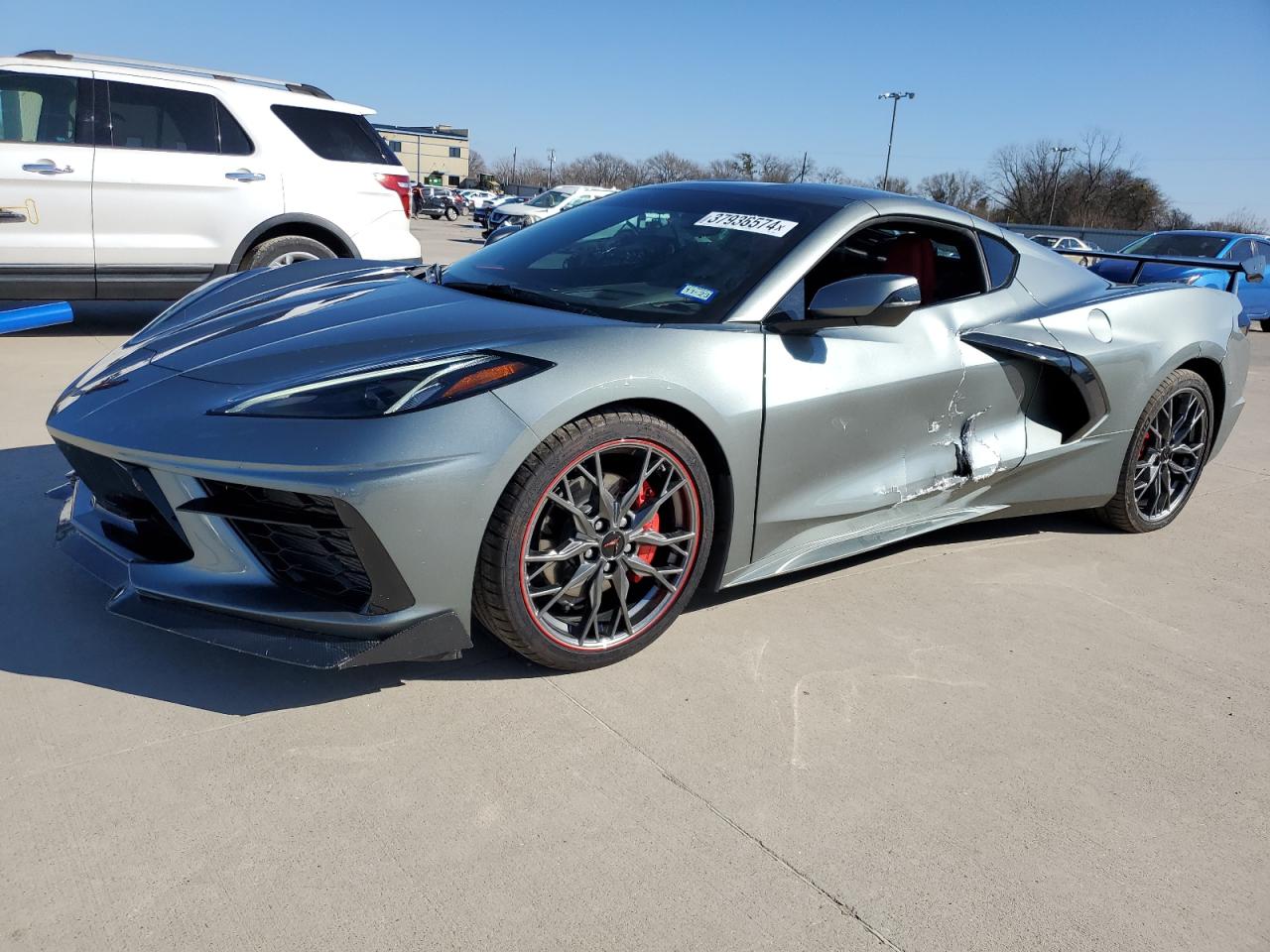 Image 1 of 2023 CHEVROLET CORVETTE STINGRAY 2LT 2023 with VIN 1G1YB2D46P5127606