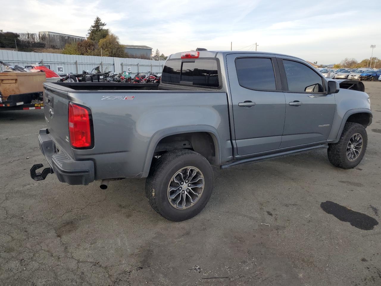 Image 3 of 2019 CHEVROLET COLORADO ZR2 2019 with VIN 1GCGTEEN7K1282433
