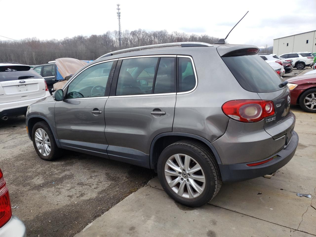 Image 2 of 2009 VOLKSWAGEN TIGUAN S 2009 with VIN WVGAV75N49W003878
