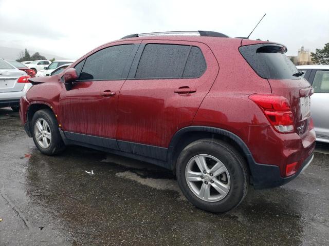 Image 2 of 2021 CHEVROLET TRAX 1LT 2021 with VIN KL7CJPSM6MB363767