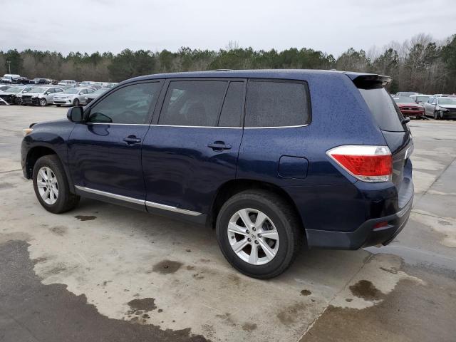 Obraz 2 z 2012 TOYOTA HIGHLANDER BASE 2012 z VIN 5TDZA3EHXCS021475