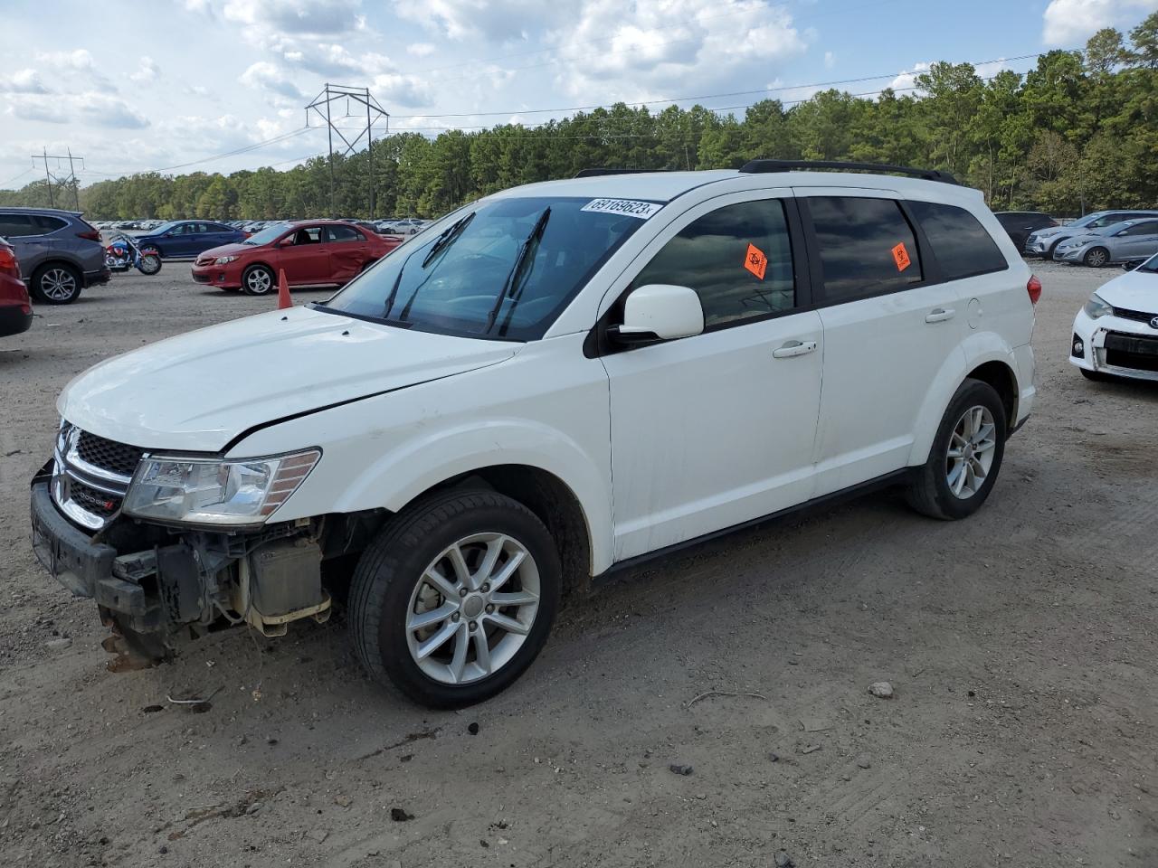 Image 1 of 2015 DODGE JOURNEY SXT 2015 with VIN 3C4PDCBG9FT572534