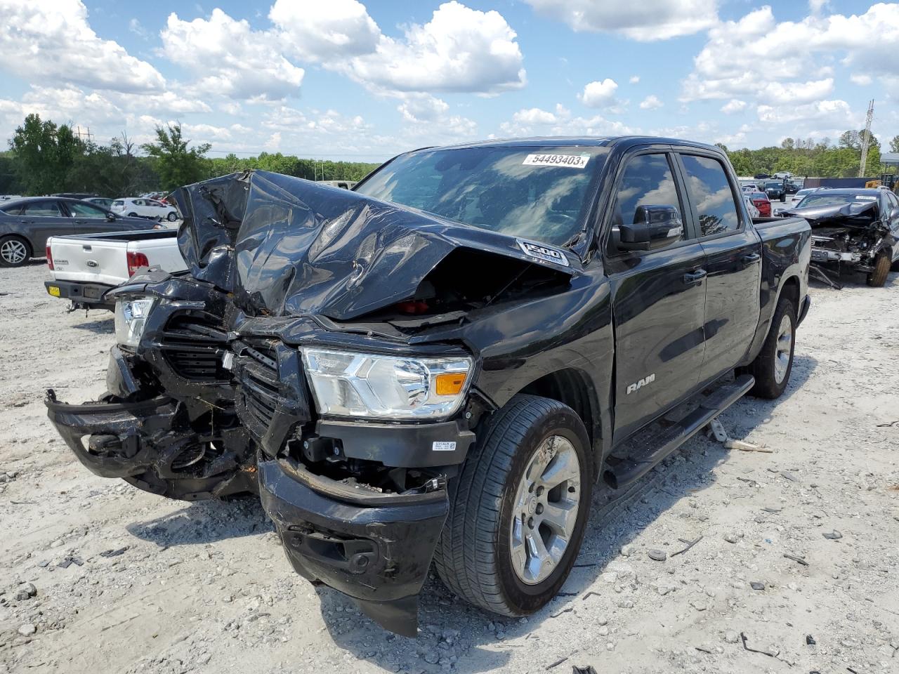 Image 1 of Ram 1500 with VIN 1C6RREFT7MN690471
