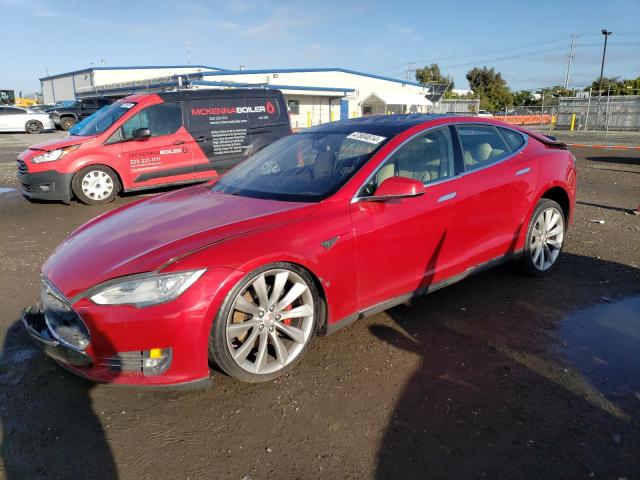 Obraz 2014 TESLA MODEL S  2014