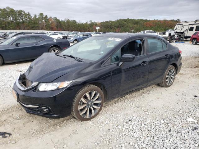 Image 1 of 2015 HONDA CIVIC EXL 2015 with VIN 2HGFB2F90FH504074
