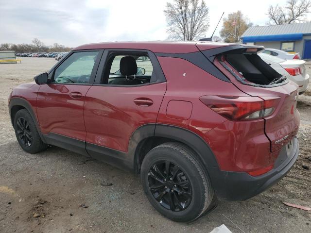 Image 2 of 2021 CHEVROLET TRAILBLAZER LS 2021 with VIN KL79MMS25MB068934