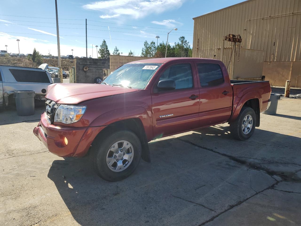 Image 1 of 2008 TOYOTA TACOMA DOUBLE CAB PRERUNNER 2008 with VIN 3TMJU62NX8M058887